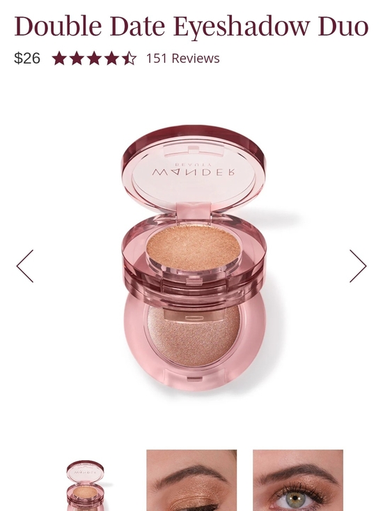 Wander Beauty Other - Wander Beauty Double Date Eyeshadow Duo - Smitten & Swoon